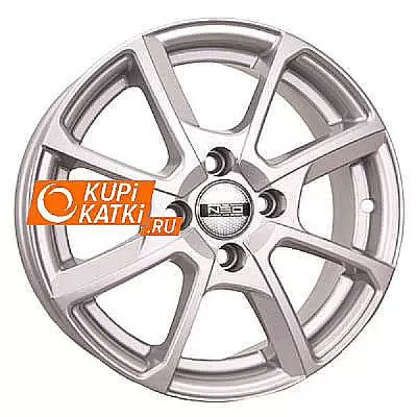 Tech Line Neo 438 5.5x14/4x100 D60.1 ET43 Silver