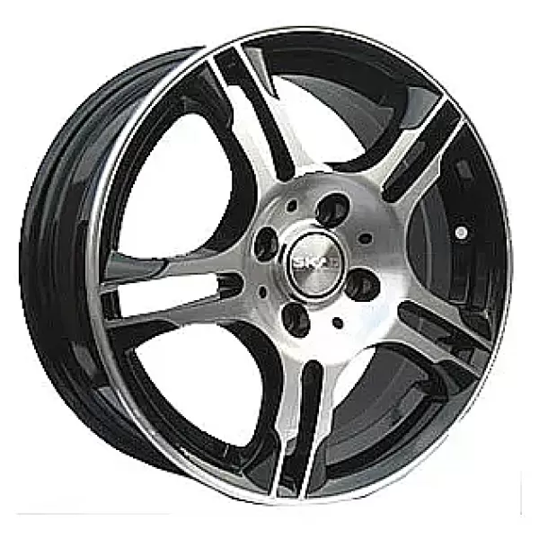 Скад Стар 6x15/5x114.3 D60.1 ET45 Алмаз черный