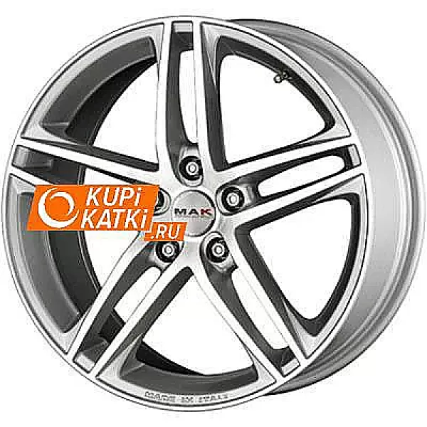 MAK Variante 8x18/5x112 D76 ET42 Hyper Silver Mirror Face