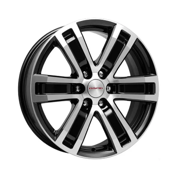 Rapid R7-Рольф КС457 7.5x17/6x139.7 D106.1 ET30 Алмаз черный