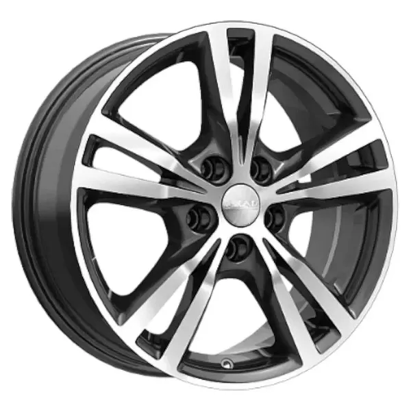 Скад Мельбурн 7x17/5x114.3 D67.1 ET50 Алмаз черный