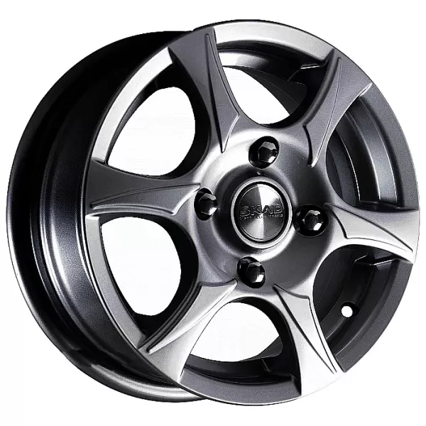 Скад Аэро 5x13/4x100 D67.1 ET35 Алмаз черный