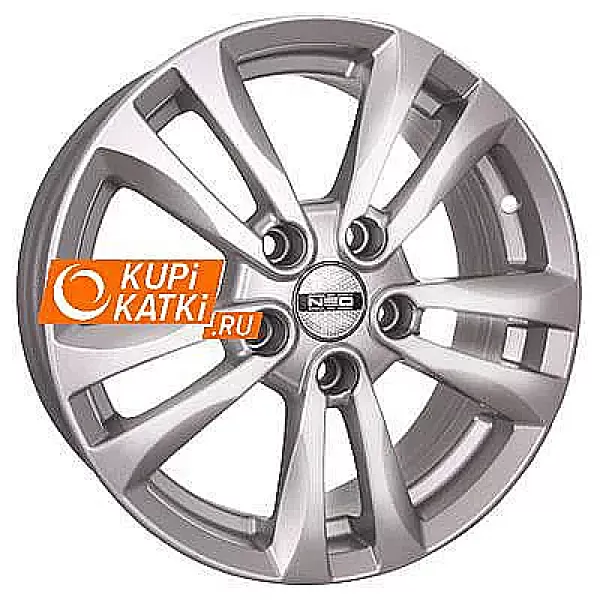 Tech Line Neo 658 6.5x16/5x114.3 D67.1 ET45 Silver