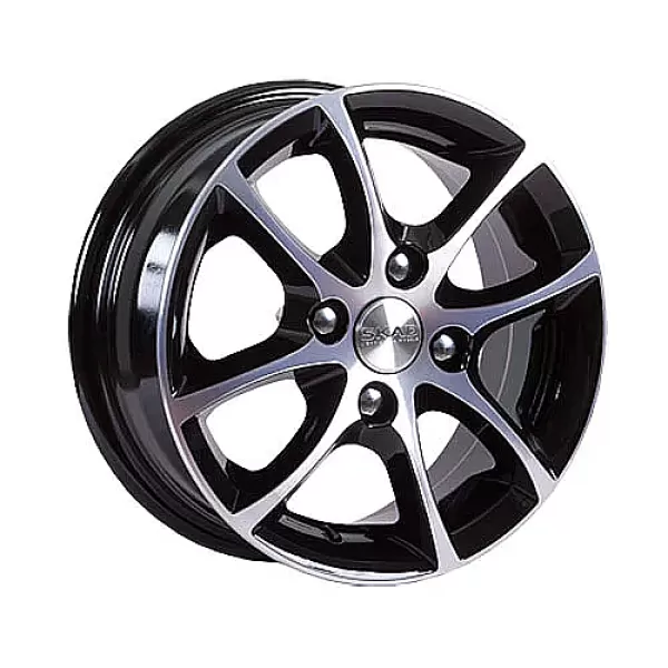 Скад Спайдер 5.5x13/4x98 D58.6 ET35 Алмаз черный