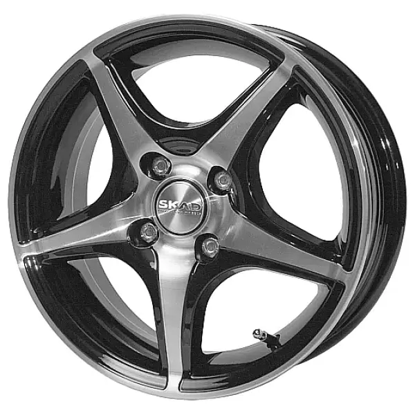 Скад Фортуна 5.5x14/4x98 D58.6 ET35 Алмаз черный