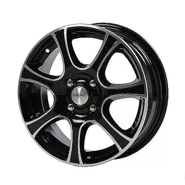 Скад Торнадо 5.5x15/5x114.3 D67.1 ET47 Алмаз черный