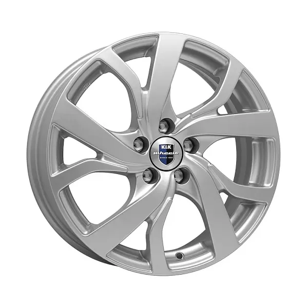 Кик КС668 Палермо 6x15/5x100 D57.1 ET38 Блэк платинум