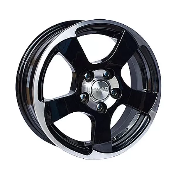 Скад Акула 6x16/4x100 D60.1 ET50 Алмаз черный