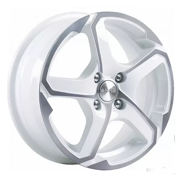 Скад Аллигатор 6x15/4x100 D54.1 ET48 Алмаз-белый