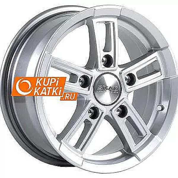 Скад Торнадо 5.5x15/4x100 D57 ET40 Сильвер