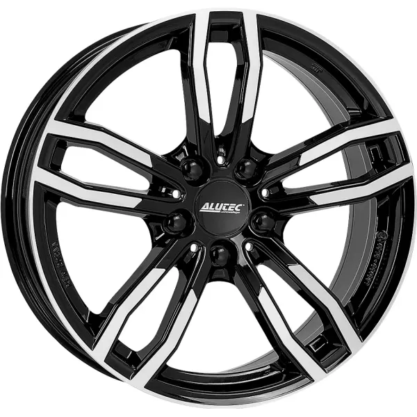 Alutec Drive 8x17/5x120 D72.6 ET43 Diamant black front polished