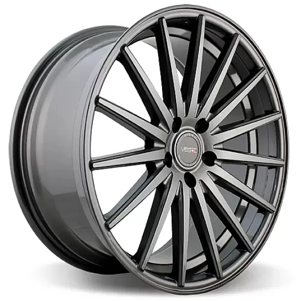 Vissol V-002 8.5x19/5x112 D66.6 ET30 gloss-graphite