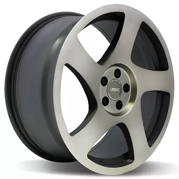 Vissol V-006 8.5x18/5x120 D72.6 ET45 black-machined-with-dark-tint