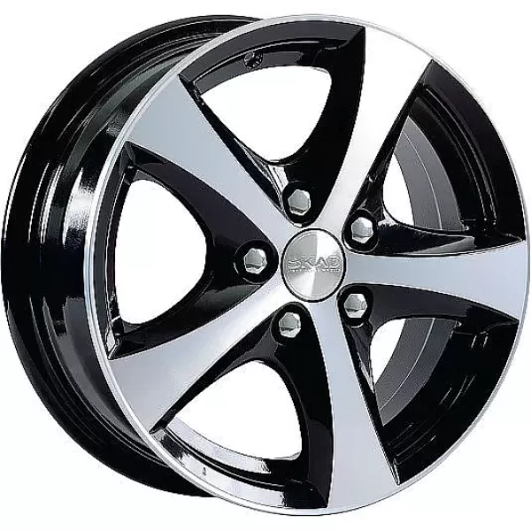 Скад Уран-2 5.5x14/5x100 D57 ET35 Алмаз черный