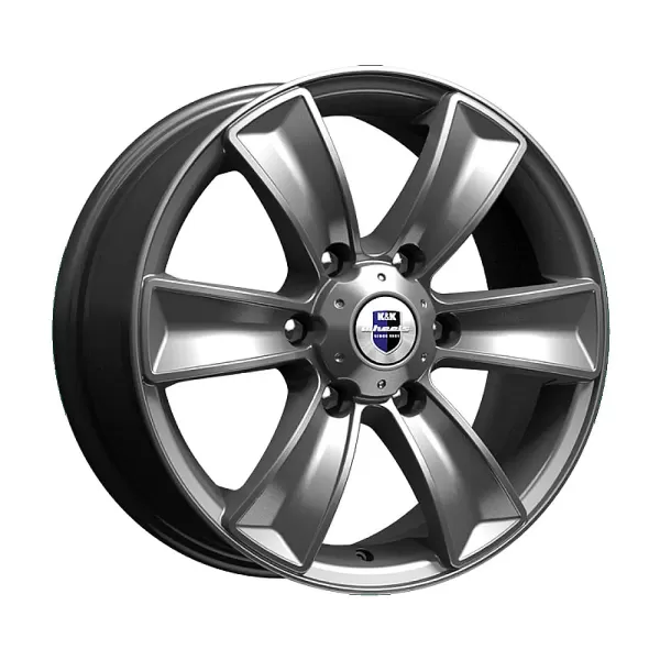 Кик Тайфун 7x17/6x139.7 D107.1 ET20 Дарк платинум