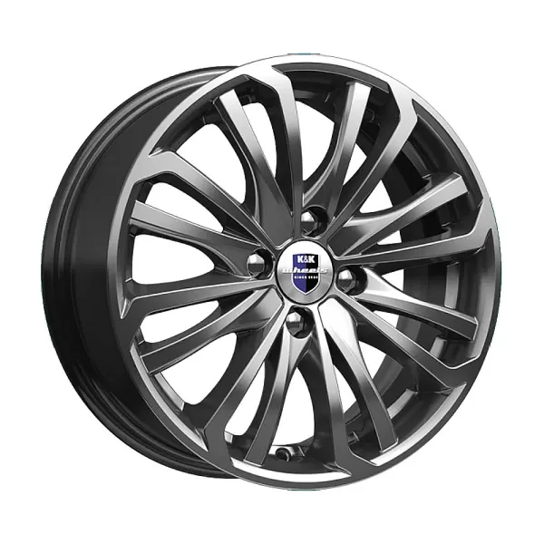 Кик Рим КС622 6x15/4x100 D60 ET40 Дарк платинум