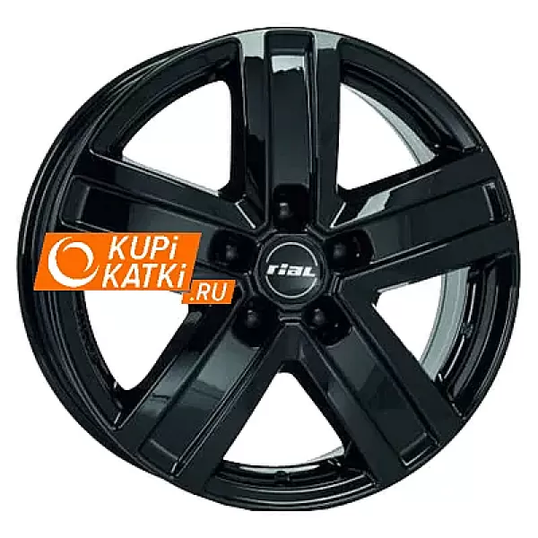Rial Transporter 5 7x17/5x130 D89.1 ET66 Diamond Black