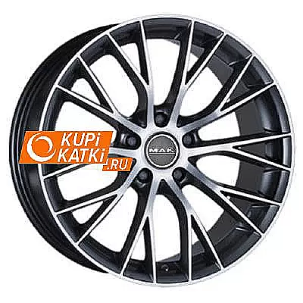 MAK Munchen 8.5x20/5x108 D63.4 ET42 Gunmetal Mirror Face