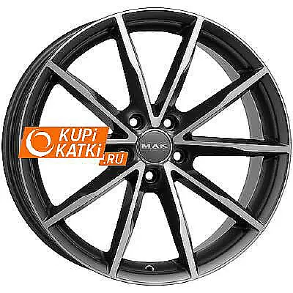 MAK Ringe 8x18/5x112 D66.45 ET40 Gunmetal Mirror Face