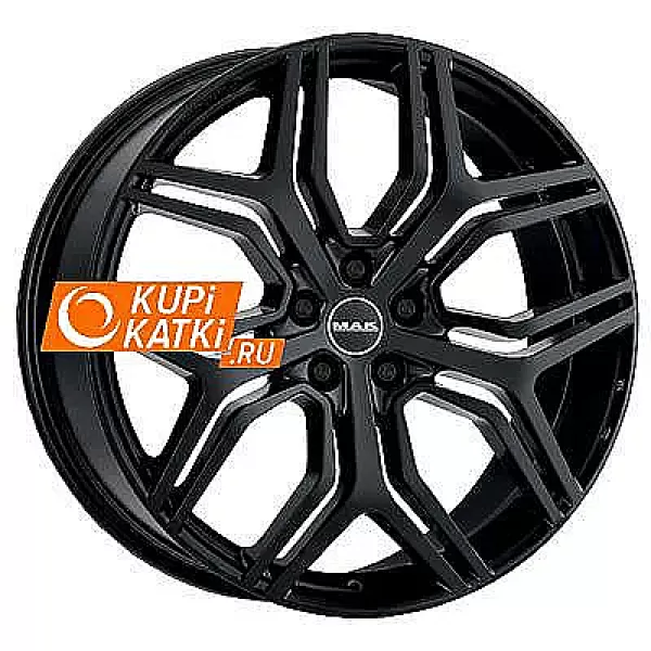 MAK Kingdom 9.5x22/5x120 D72.6 ET49 Gloss Black