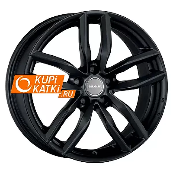 MAK Luft W 7.5x17/5x120 D72.6 ET43 Matt Black
