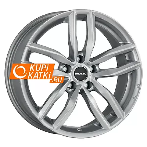 MAK Sarthe W 7x17/5x112 D57.1 ET48 Silver