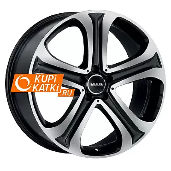 MAK Spitze 8.5x20/5x112 D66.6 ET53 Black mirror