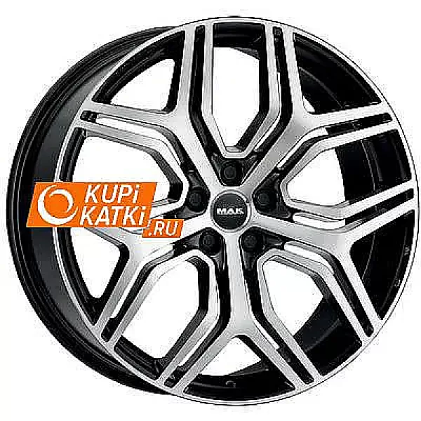 MAK Stardom 8.5x20/5x112 D66.6 ET53 Black mirror