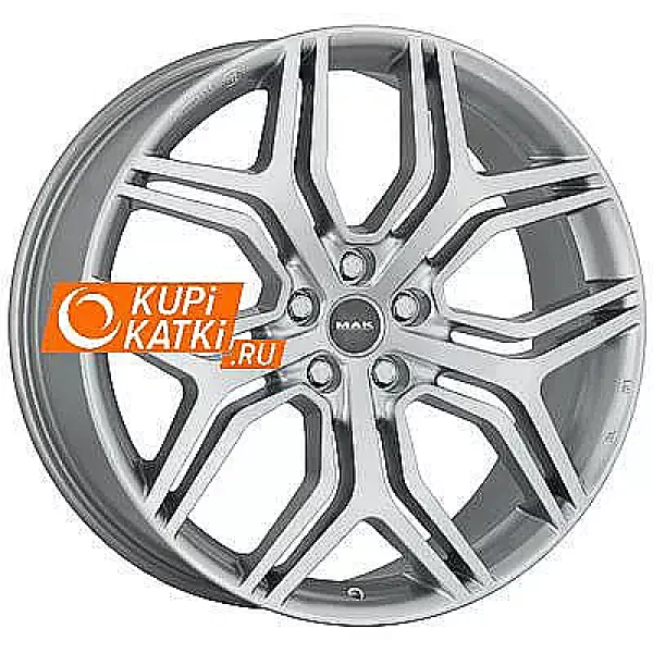 MAK Stardom 8.5x20/5x112 D66.6 ET29 Silver