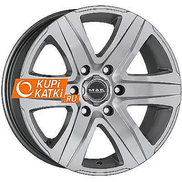 MAK Stone 6 W 6.5x16/6x139.7 D106.1 ET20 Silver