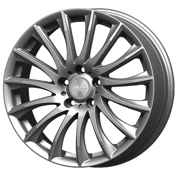 Скад Валенсия 7x18/5x114.3 D67.1 ET45 сильвер