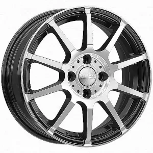 Скад Акита 6x15/4x100 D54.1 ET48 Алмаз черный