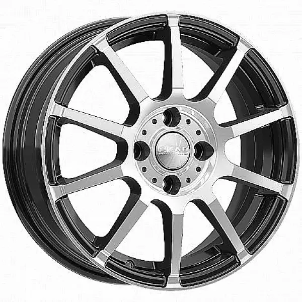 Скад Акита 6x15/4x100 D54.1 ET48 Алмаз черный