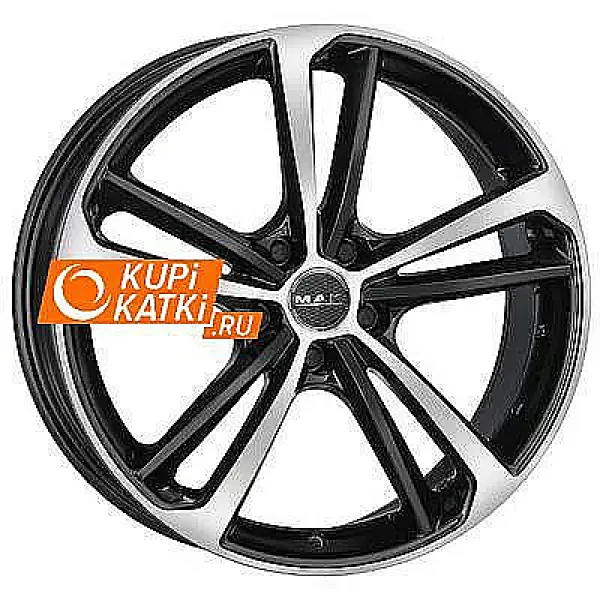 MAK Nurburg 8.5x19/5x112 D66.45 ET42 Black mirror