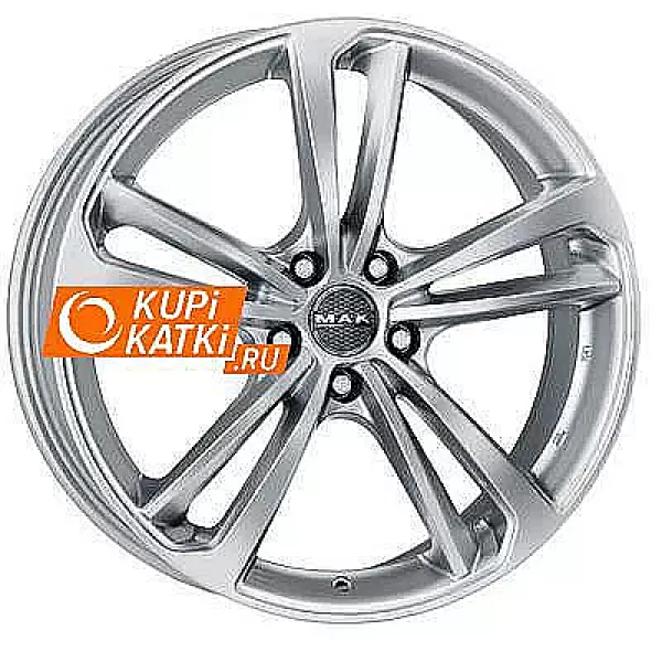 MAK Nurburg 9.5x21/5x112 D66.45 ET25 Silver