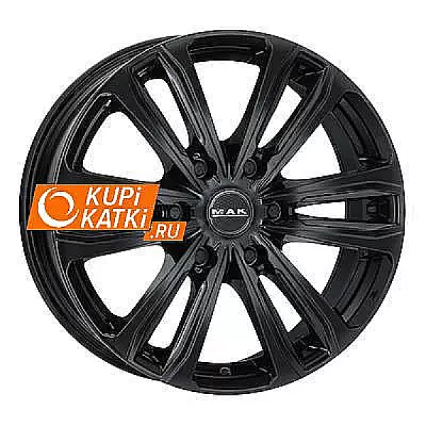 MAK Safari 6 8x18/6x114.3 D66.1 ET30 Gloss Black