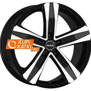 MAK Stone 5 3 6.5x16/5x160 D65.1 ET60 Black mirror
