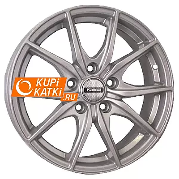 Tech Line neo 676 6.5x16/5x114.3 D66.1 ET45 Silver