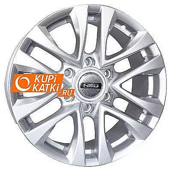 Tech Line neo 732 7.5x17/6x139.7 D67.1 ET35 Silver