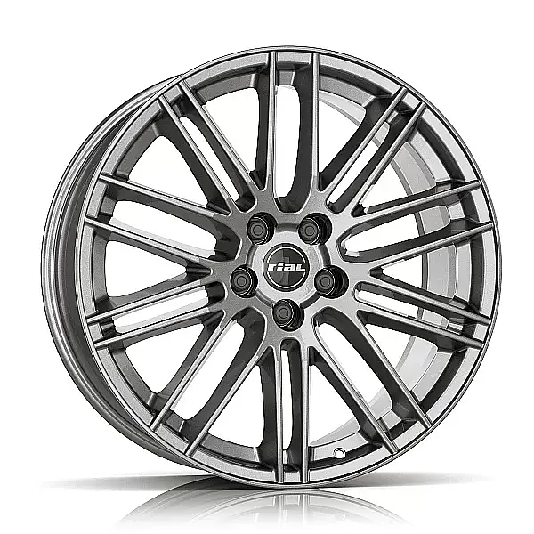 Rial KiboX 9.5x21/5x130 D71.5 ET53 Metal Grey