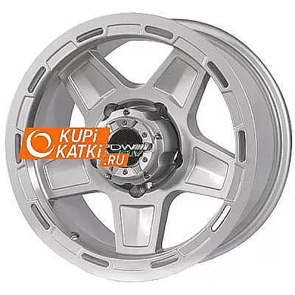 PDW Hercules 8x16/5x139.7 D108.1 ET0 Silver