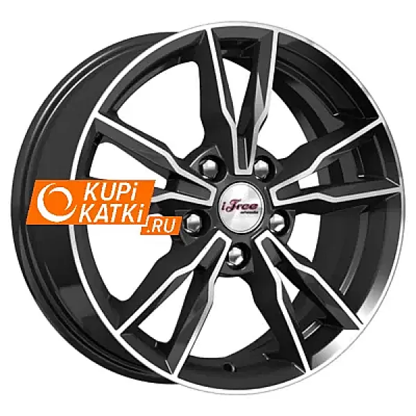 iFree Икигай 6.5x16/5x114.3 D66.1 ET40 Блэк Джек