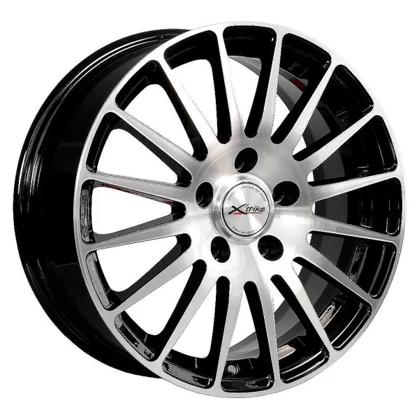 X'trike X-128 6.5x16/5x100 D67.1 ET40 BK/FP