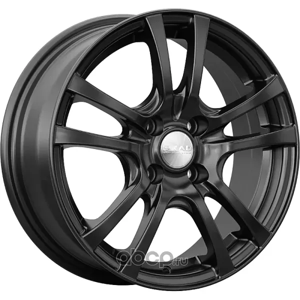 Скад Дели 6x15/4x100 D54.1 ET48 Черный бархат