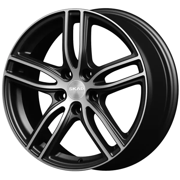 Скад Брайтон 7x17/5x114.3 D67.1 ET50 Алмаз черный