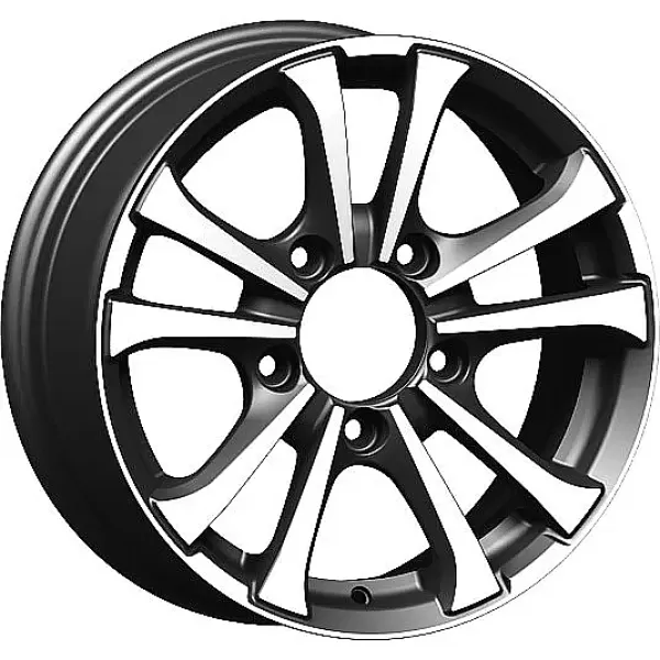 Скад Тундра 6.5x16/5x139.7 D98.5 ET40 Алмаз черный