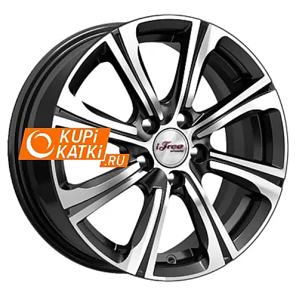 iFree Апероль 6x15/4x100 D67.1 ET40 Блэк Джек