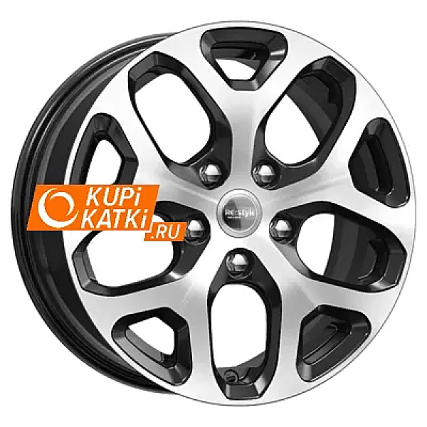 Кик КС869 6.5x16/4x100 D60.1 ET50 Алмаз черный