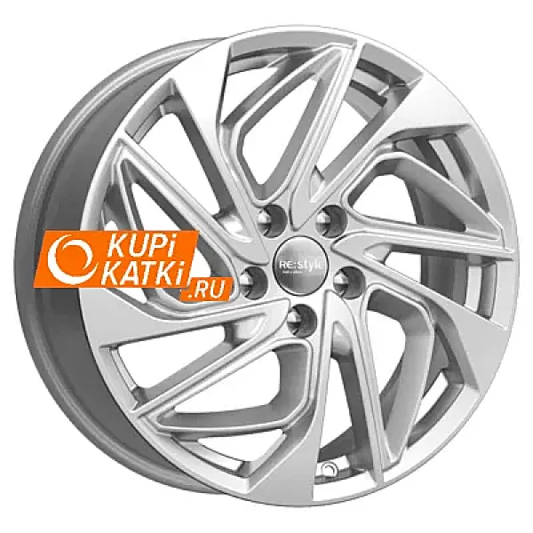 Кик КС883 7x18/5x112 D57.1 ET43 Сильвер