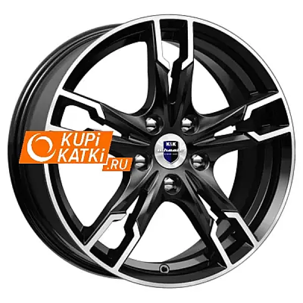Кик Солар 7x17/5x114.3 D67.1 ET50 Алмаз черный